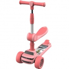儿童滑板车1-3-6-8岁男女小孩可坐三合一可骑宝宝滑行车溜溜车