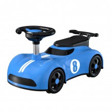 儿童滑行车静音轮助步车1-3岁小汽车儿童滑行玩具车蓝牙音乐溜溜