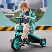 儿童三轮车宝宝手推车脚踏车1-2-3岁男孩女孩轻便幼童静音滑行车