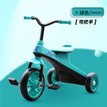 儿童三轮车宝宝手推车脚踏车1-2-3岁男孩女孩轻便幼童静音滑行车