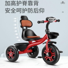 轻便儿童三轮车宝宝自行车手推车脚踏车大号童车岁金属