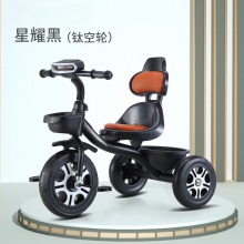 轻便儿童三轮车宝宝自行车手推车脚踏车大号童车岁金属