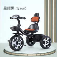 轻便儿童三轮车宝宝自行车手推车脚踏车大号童车岁金属