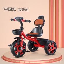 轻便儿童三轮车宝宝自行车手推车脚踏车大号童车岁金属