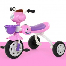 折叠机器人狗儿童小三轮车 3 轮骑自行车玩具 头灯三轮车