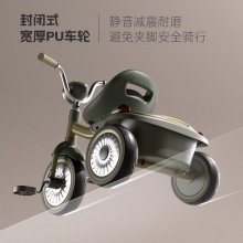 新款儿童三轮车脚踏车自行车1-5岁小孩宝宝可折叠男孩女孩玩具车