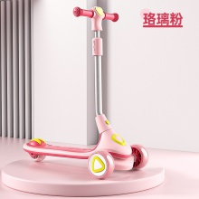 儿童滑板车可调节三合一滑板车音乐灯光滑板车儿童平衡车踏板车