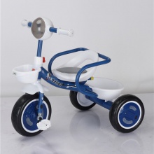 儿童三轮车脚踏车多种功能折叠婴幼儿可坐可躺溜娃音乐儿童自行车