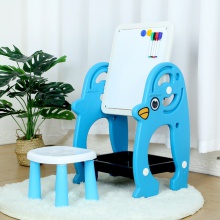 儿童画板多种功能积木桌宝宝磁性双面小黑板涂鸦可擦写字白板玩具桌