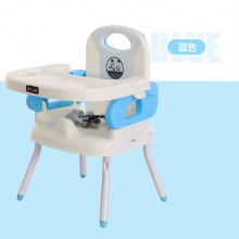 儿童宝宝餐椅带高脚便携小巧可折叠带绑带吃饭椅板凳式婴儿椅餐椅