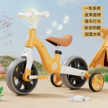 新款儿童多种功能平衡车三轮车音乐灯光防侧翻2-6岁男女宝宝玩具车