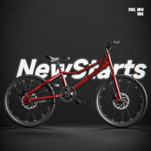 新款儿童山地自行车16-20寸6-7-8岁童车男孩小学生单车