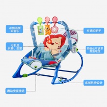 婴儿多种功能震动摇摇椅躺椅宝宝新生儿安抚哄睡神器电动音乐摇摇床