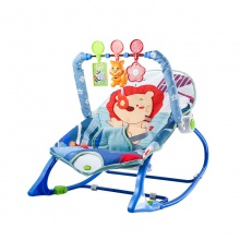 婴儿多种功能震动摇摇椅躺椅宝宝新生儿安抚哄睡神器电动音乐摇摇床