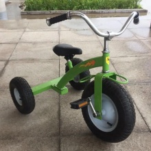 儿童三轮车带木材拖车子儿童玩具三轮车踏板三轮车玩具车工具车