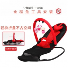 婴儿摇摇椅哄娃神器安抚椅新生儿可坐可躺摇摇椅多种功能小孩折叠椅