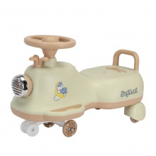 儿童新款扭扭车男女孩音乐灯光溜溜车儿童新奇玩具地摊