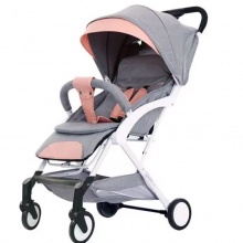 马卡龙新色儿童口袋车可折叠婴儿车可带上飞机童车儿童口袋车可折叠