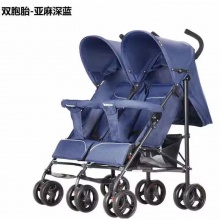 婴儿车双胞胎推车可坐可躺轻便可折叠婴儿车双胞胎推车可坐可躺