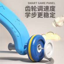 新款学步车多种功能音乐灯光手推车 防侧翻带增重水箱 可调速助步车