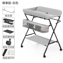 尿布台婴儿护理台便携式多种功能可折叠可移动宝宝床收纳新生儿抚触