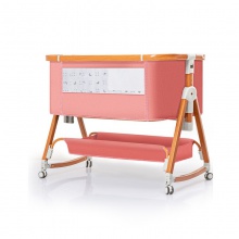 婴儿床宝宝床多种功能可移动拼接大床折叠便携式新生儿床摇篮床