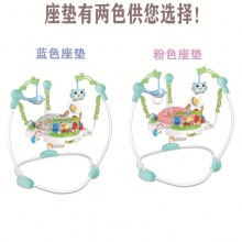 婴儿跳跳椅健身架玩具新生儿宝宝多种功能大尺寸蹦跳乐园弹跳秋千