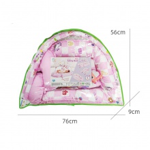 便携式婴儿床可拆洗四合一新生儿防压床中床健身架早教摇铃宝宝床