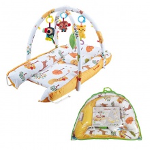 便携式婴儿床可拆洗四合一新生儿防压床中床健身架早教摇铃宝宝床