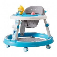 防侧翻男女宝宝助步车可推玩具学走路车婴儿学步车防O型腿多种功能