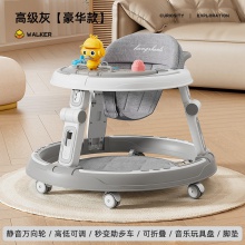 防侧翻男女宝宝助步车可推玩具学走路车婴儿学步车防O型腿多种功能