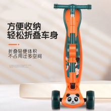 儿童滑板车小孩滑滑车可坐可骑滑三合一宝宝溜溜车2-3-6-8-12岁