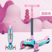 儿童滑板车小孩滑滑车可坐可骑滑三合一宝宝溜溜车2-3-6-8-12岁