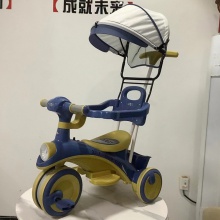 儿童三轮车脚蹬车小孩脚踏车滑行车婴儿推车宝宝玩具车溜溜车