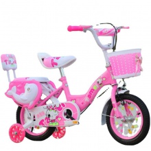儿童自行车带辅助轮自行车3-5-8岁男女孩寸童车自行车宝宝脚踏车
