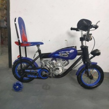 太子摩托车 儿童自行车  bike 铁轮 带灯 摩托款自行车 脚踏自行车