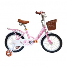 厂家供应儿童自行车12-16寸童车宝宝单车带辅助轮公主自行车