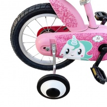 儿童自行车小轮子辅助轮寸 寸迪卡侬侧轮平衡护轮