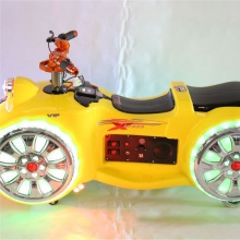 新款广场太子炫光幻影摩托车儿童碰碰车大型双人成人电动游乐设备