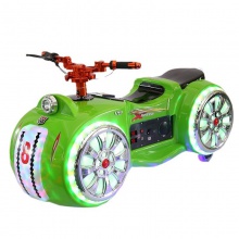 新款广场太子炫光幻影摩托车儿童碰碰车大型双人成人电动游乐设备