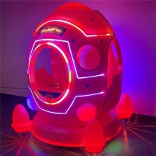 新款户外摆摊儿童汽车电动车亲子双人电动神舟号碰碰车游乐设备厂