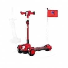 儿童滑板车折叠米高车2-13岁大款单脚滑行车灯光三轮脚踏滑板童车