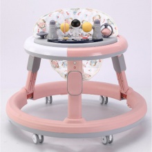 婴儿学步车防O型腿多种功能防侧翻女孩男宝宝可坐儿童助步车