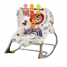 婴儿多种功能震动摇摇椅躺椅宝宝安抚哄睡神器电动音乐摇摇床