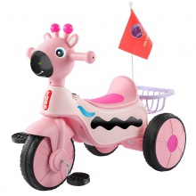 儿童电动三轮车儿童音乐脚踏车玩具卡通宝宝滑行车骑行车