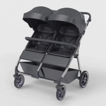 侧推童车双座婴儿车高品质双胞胎婴儿推车提篮双胞胎推车