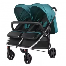 侧推童车双座婴儿车高品质双胞胎婴儿推车提篮双胞胎推车