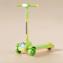 儿童燃料踏板车儿童踏板车不锈钢踏板车儿童3-15岁太阳能款