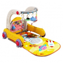 脚踏钢琴健身架新生儿多种功能婴儿助步车宝宝手推车防侧翻益智礼品