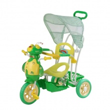 塑料三轮车儿童自行车/婴儿三轮车/儿童三轮自行车带蓬卡通三轮车